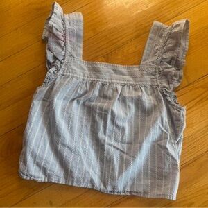 Baby Blue Babydoll top